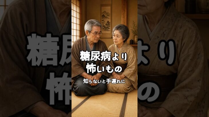 糖尿病より怖い！知らないと失明・透析になる合併症