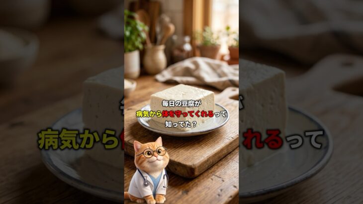 毎日の豆腐でがん・心臓病・糖尿病を撃退！