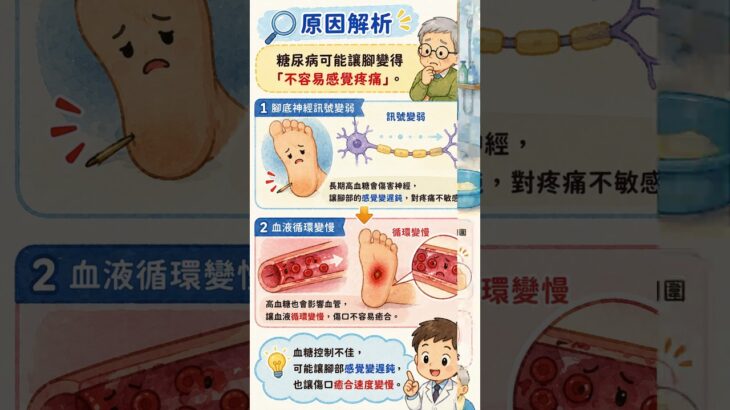 每天看一次腳，為什麼糖尿病患者一定要養成這個習慣？