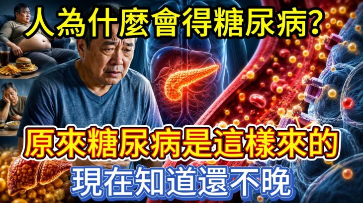 人為什麼會得糖尿病？原來糖尿病是這樣來的，現在知道還不晚