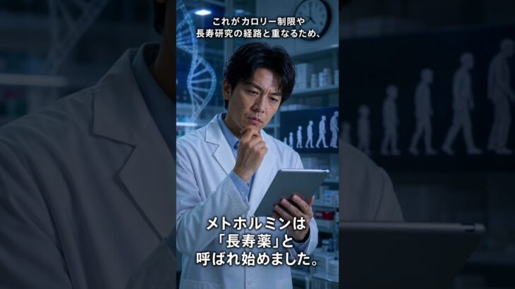 眠れなくなる薬学ミステリー【糖尿病薬は老化を遅らせる？】 #薬学ミステリー #薬の雑学 #都市伝説 #メトホルミン
