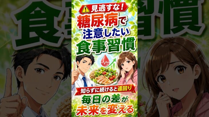 【毎日の食事で血糖コントロール！糖尿病対策に意識したい食品選びの基本ルール】◯