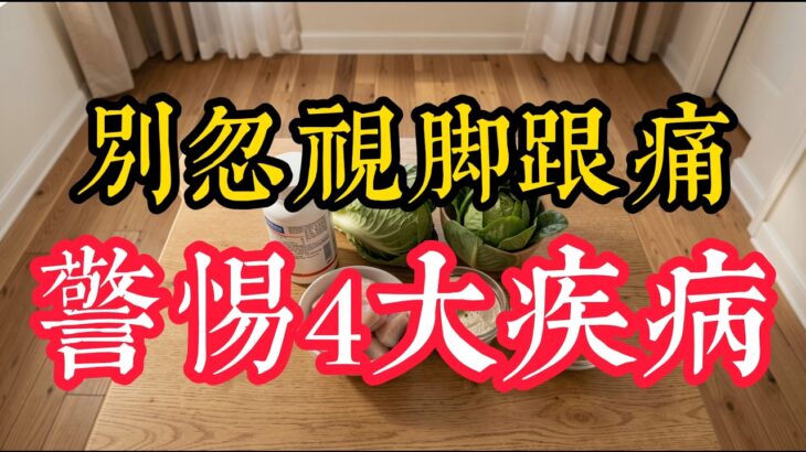你的脚痛可能不是因为累！下肢血管堵塞、糖尿病神经病变…中老年人必看的脚部健康警报