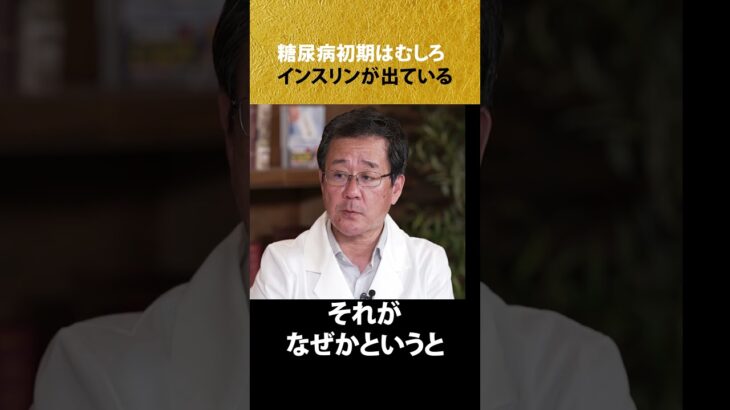 糖尿病初期はむしろインスリンが出ている、という衝撃の事実#船木威徳 #木曽さんちゅう #認知症予防