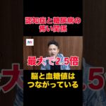 認知症と糖尿病の怖い関係 #認知症予防 #糖尿病 #健康寿命　#ピースはやと #ピース介護