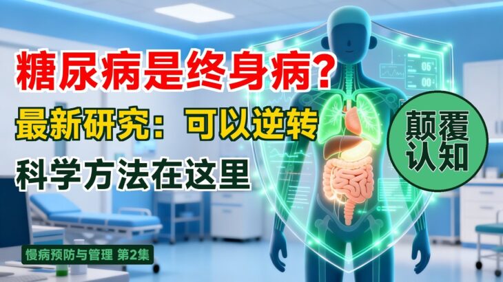 糖尿病是终身病？最新研究打了谁的脸 | 科学逆转秘诀 | 代谢健康