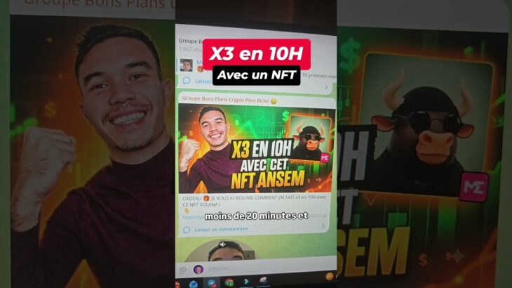 x3 en seulement 10h avec un NFT Solana