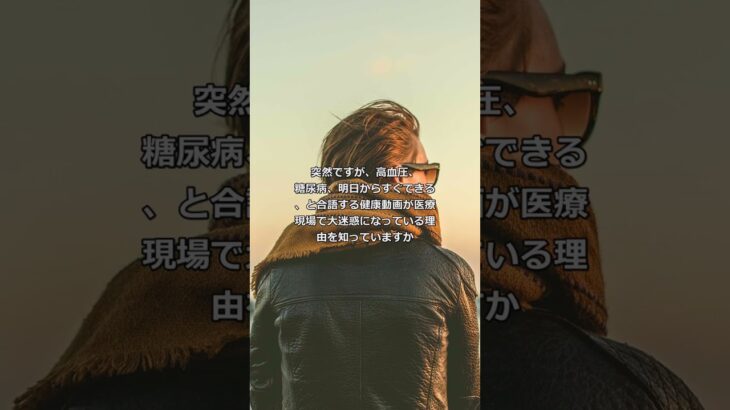 高血圧・糖尿病明日からすぐできると豪語す 006