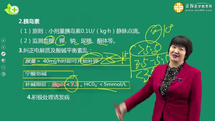 内科学 王逸 0605第05讲糖尿病酮症酸中毒