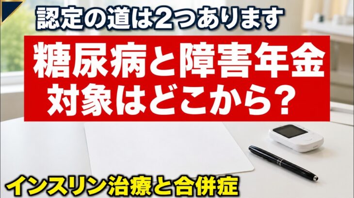 【人工透析は原則2級】糖尿病と障害年金 完全ガイド2026｜対象になる状態・いくらもらえる・合併症と等級・申請の流れ｜A