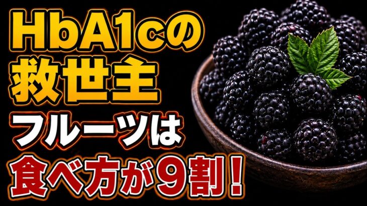 糖尿病リスクを下げる果物トップ3と「究極の食べ方」を徹底解説