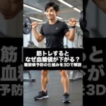 筋トレすると、なぜ血糖値が下がる？｜糖尿病予防の仕組みを3Dで解説