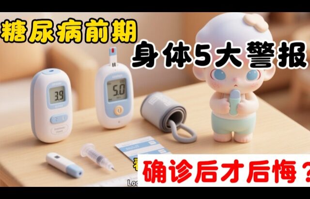 糖尿病前期不是没有感觉！身体出现这5个变化，很多人都忽略了 #糖尿病前期 #血糖 #饭后犯困 #饭后嗜睡 #胰岛素 #内脏脂肪 #肚子大 #腰围 #血糖管理