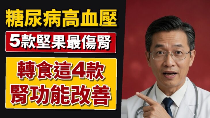 糖尿病、高血壓者注意！5款堅果最傷腎，快洗腎前一定要換這4款