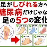 「夜、足がしびれる方へ｜糖尿病だけとは限らない「足の5つの変化」50代から見逃したくない神経のサイン」
