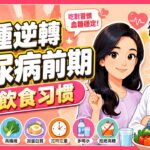 8種逆轉糖尿病前期的飲食习惯，糖尿病前期怎麼吃？ 別再只戒甜食了！你還有機會把血糖拉回來，碳水低於40%怎麼吃？GI低於55、纖維25～30g | 健康Wise #科普 #分享 #健康 #糖尿病