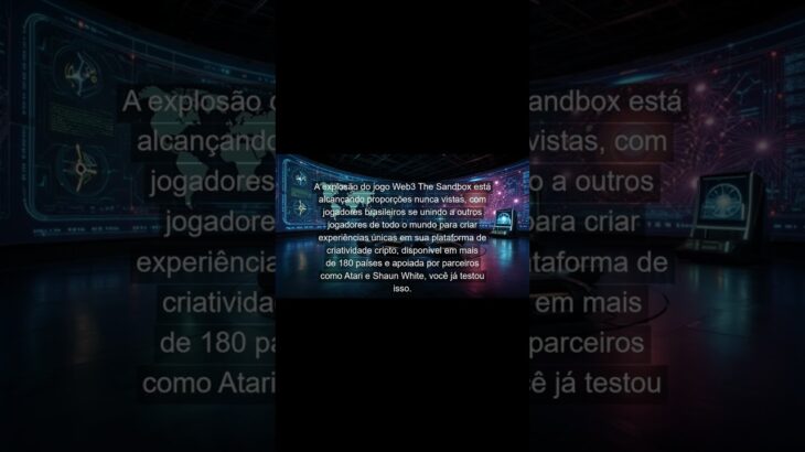 A explosão do jogo Web3 The Sandbox está