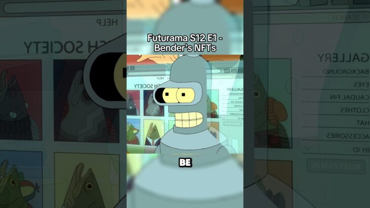 Bender NFT 2   1of3#HuluPartner #Futurama