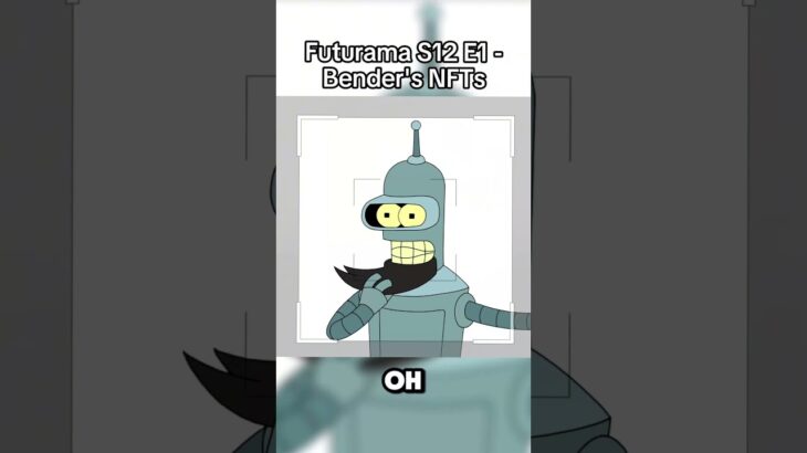 Bender trying to become the next SMASH HIT NFT 💀”👇#futurama  #hulupartner #fyp