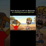 Bro really spent $623k on a pixel 💀😭 #loganpaul #nft #crypto #animation  #edit