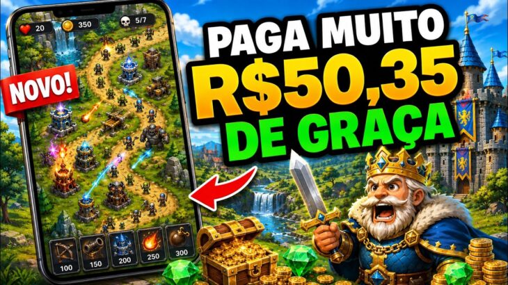 ⚔️ CORRE!! LANÇOU PAGANDO MUITO – JOGO NFT GRÁTIS – COMO GANHAR no CROWN VILLAGE ?