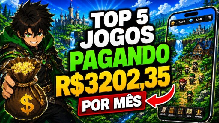 🔥CORRE!! TOP 5 JOGOS NFT GRÁTIS PAGANDO – Vale a Pena?