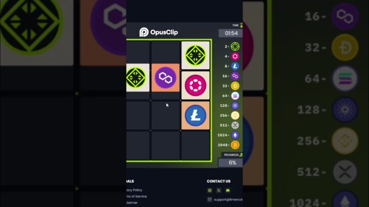 Can You Conquer the Crypto 2048 Game  NEW Tiles Added! #axie #nft  #web3 #jogos #games #steam #slot