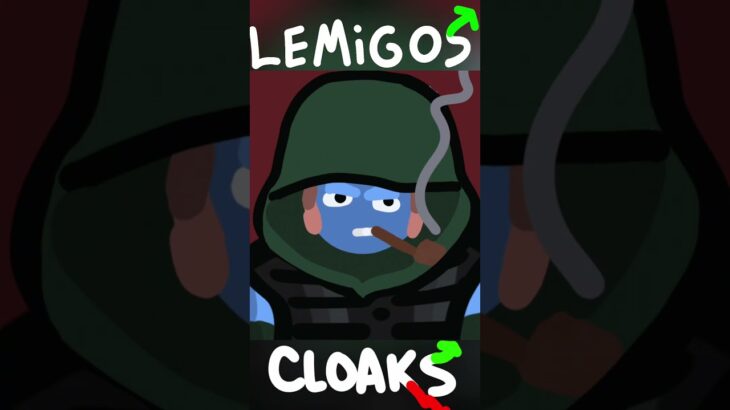 Cloak Up or Shut Up Migo #LEMIGOS #handdrawn #COMICS #nft