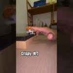 Crispy  fakie tre flip 5-0 by LAWIN NERIM of NFT . #2295 # FINGERBOARDING #GRANITELEDGE