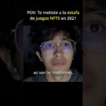 Cuando existían los juegos NFTS en 2021 #meme #sketch #nft #gaming