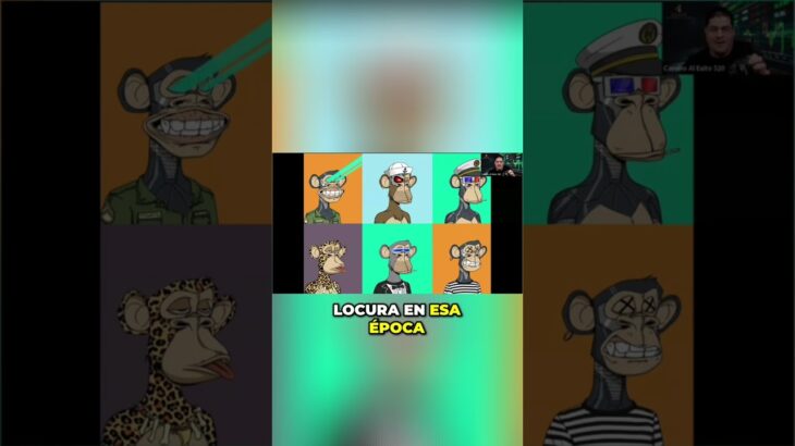 El Colapso de los Monos NFT y la Era de la IA #shorts