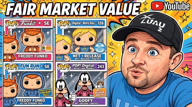 FUNKO VALUE MARKET SHOW  … FREDDY’S / NFT’S / AND MORE … ” TRUE VALUE “
