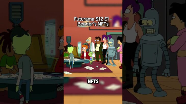 FUTURAMA SEASON 11 EP1 BENDER’S NFT #futurama #hulupartner