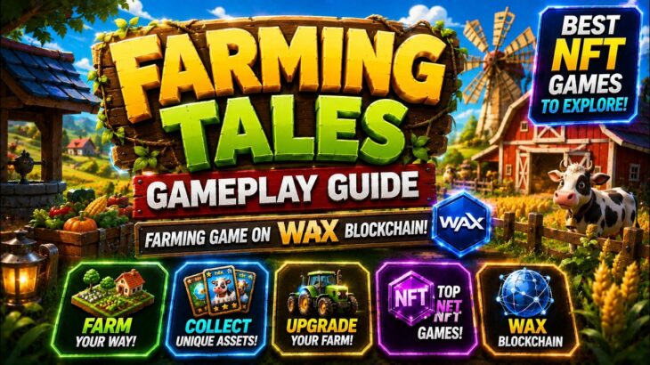 Farming Tales Gameplay Guide: Farming Game on WAX Blockchain + Best NFT Games to Explore?