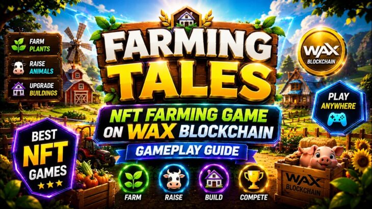 Farming Tales: NFT Farming Game on WAX Blockchain Gameplay Guide