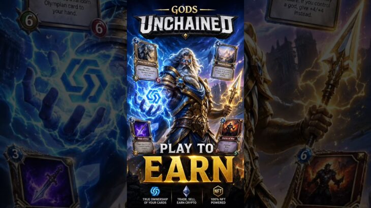 🔥 Gods Unchained Play to Earn | Earn FREE Ethereum with NFT Cards 💎