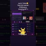 How I Earned DVK tokens in breeding NFT’s