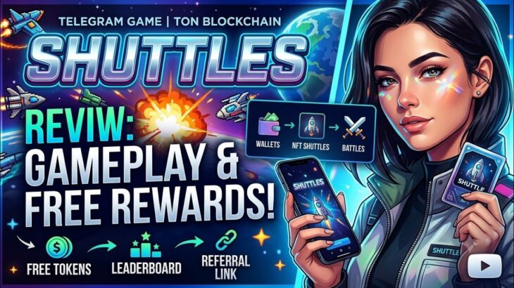 I Tried SHUTTLES 🚀 | Telegram Space Game Review, NFT Shuttle & Rewards!