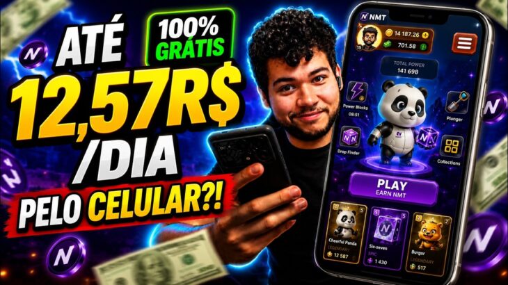JOGO NOVO NFT GRÁTIS PAGANDO NO CELULAR | NMT