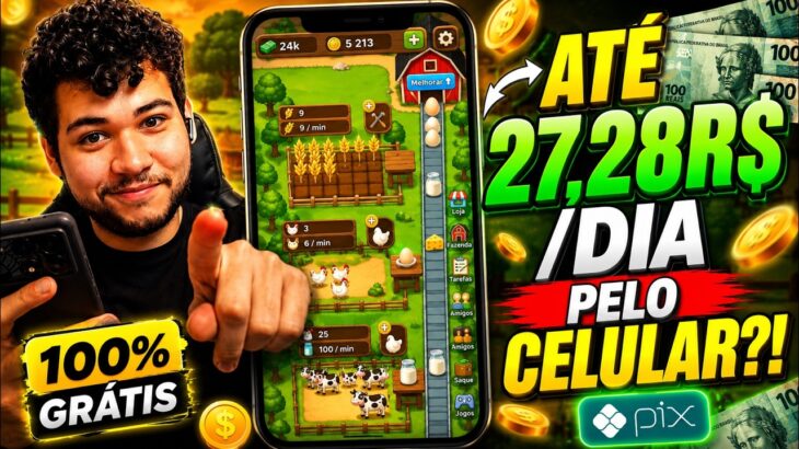 JOGO NOVO NFT PAGANDO GRÁTIS PELO CELULAR | JACK’S FARM