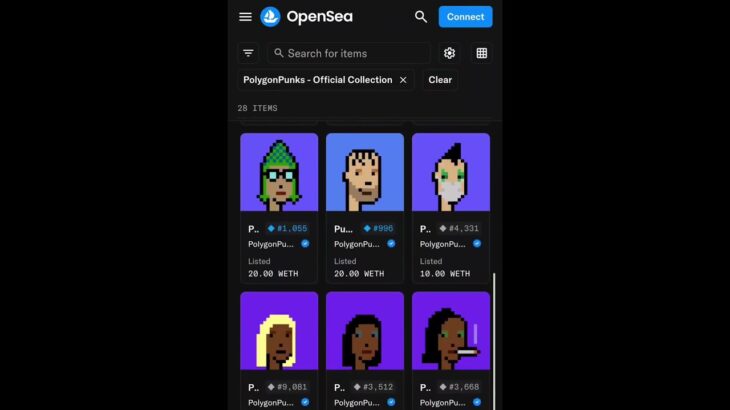 Just listed all my NFT’s on Opensea