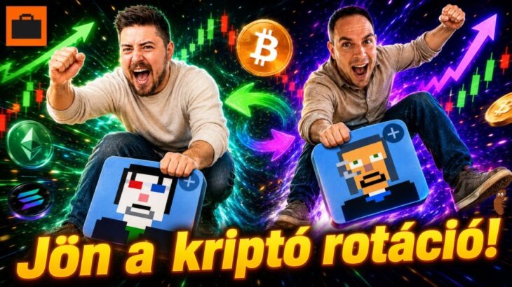 Kriptomise – INDUL A NAGY KRIPTÓROTÁCIÓ?! Visszatérnek az NFT-k, robbanhatnak az altcoinok?