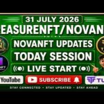 LIVE: TREASURE NFT MEETING | LATEST UPDATES AND INFORMATION | WITHDRAWAL UPDATE NOVANFT |