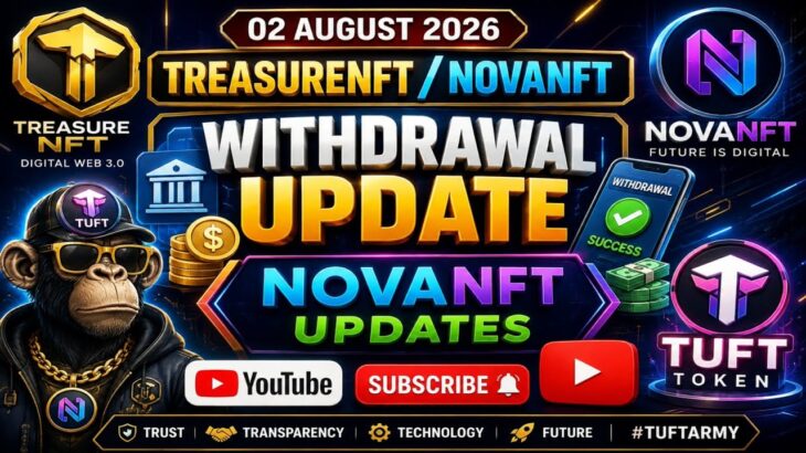 LIVE: TREASURE NFT MEETING | LATEST UPDATES AND INFORMATION | WITHDRAWAL UPDATE NOVANFT |