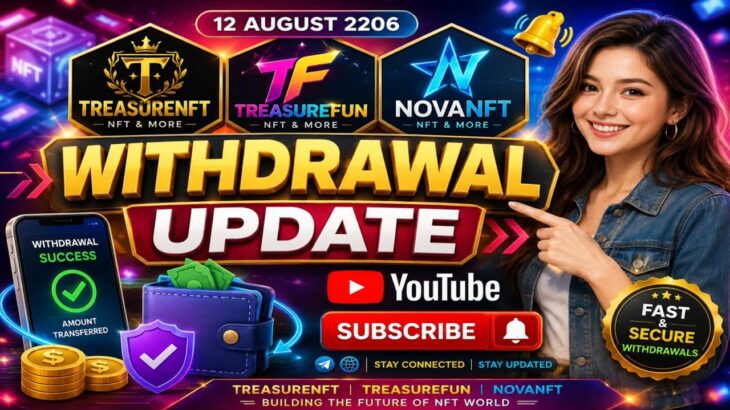 LIVE: TREASURE NFT MEETING | LATEST UPDATES AND INFORMATION | WITHDRAWAL UPDATE NOVANFT |