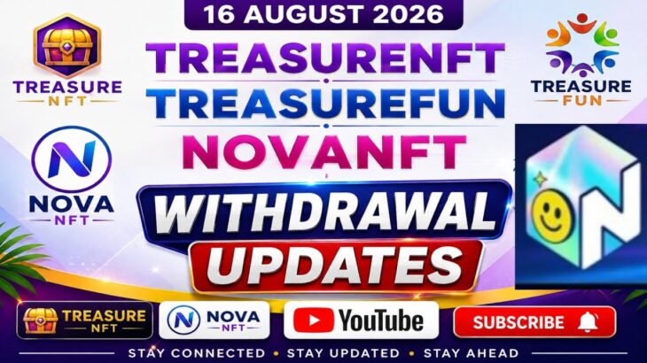 LIVE: TREASURE NFT MEETING | LATEST UPDATES AND INFORMATION | WITHDRAWAL UPDATE NOVANFT |