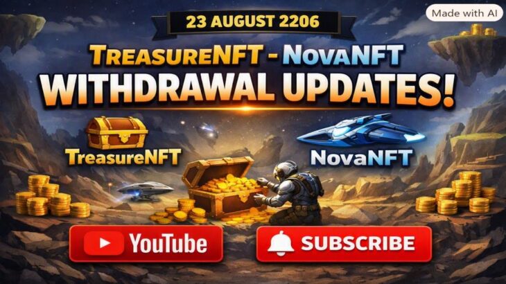 LIVE: TREASURE NFT MEETING | LATEST UPDATES AND INFORMATION | WITHDRAWAL UPDATE NOVANFT |