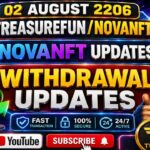 LIVE: TREASURE NFT MEETING | LATEST UPDATES AND INFORMATION | WITHDRAWAL UPDATE NOVANFT |