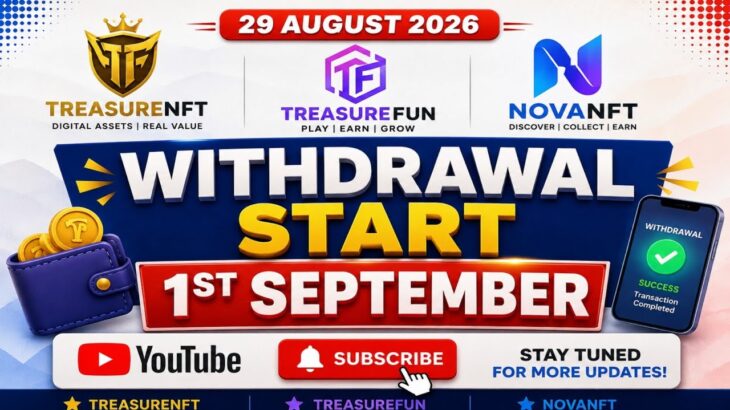 LIVE: TREASURE NFT MEETING | LATEST UPDATES AND INFORMATION | WITHDRAWAL UPDATE NOVANFT |