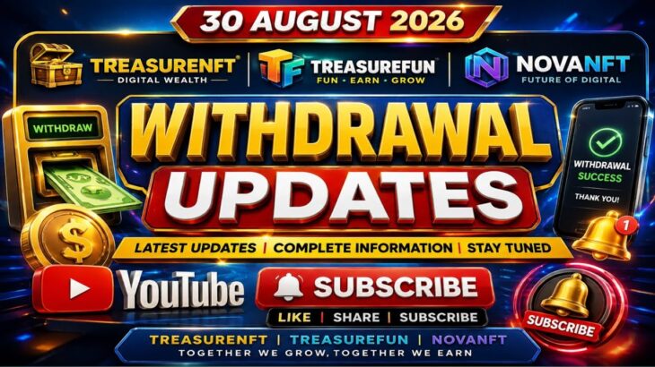 LIVE: TREASURE NFT MEETING | LATEST UPDATES AND INFORMATION | WITHDRAWAL UPDATE NOVANFT |